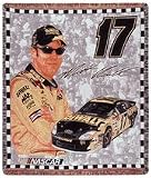  : Matt Kenseth 53"x60" Tapestry Afghan