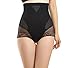 Shymay Women's Mesh Shapewear Brief High Waist Sheer Firm Control Shaper Panties