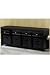 Oxford 60w Storage Bench With Four Baskets And Leather Cushion