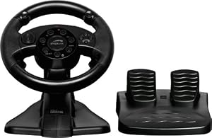 PS3, PC - DARKFIRE Racing Wheel, schwarz