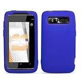 HTC 7 / HTC Trophy Gel Skin Case - Blue