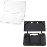 GTMax Crystal Hard Clear Case + Black Silicone Skin Rubber Soft Case for Ni ....