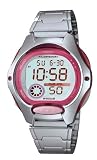 Casio -LW-200D-4AVEF - Montre Femme - Junior - Multifonction - Quartz digitale - Bracelet acier