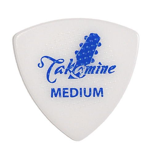 Takamine ピック×10枚 トライアングル MEDIUM-WHT