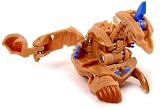 Bakugan New Vestroia Bakuneon LOOSE Single Figure Sub Terra (Brown) Viper Helios