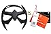 Nightwing Mask Superhero Black Resin Eye Mask Strap Grayson Cosplay Masquerade Adult
