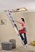 Tools & Hardware : Louisville Ladder AL226P Summit Aluminum Folding Attic Ladder, 350 lbs Rated Capacity, 22 1/2 by 54inch