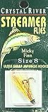Crystal River Streamer Flies - Mickey Finn - Size 8 - 2 Pack