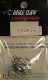 Eagle Claw Size 3 Lazer Sharp Treble hooks - 5 pack