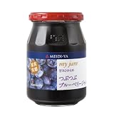 明治屋 果実実感ジャムつぶつぶブルーベリージャム 340g