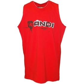 Scratch logo sleeveless basketball tee