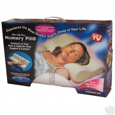 Viceroy (Twin-pack) 2 Luxury Contour Orthopedic Memory Foam Pillows with Removable Covers