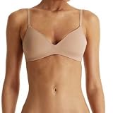 Calvin Klein Level 2 Perfectly Fit Wireless Bra, 34A, Sand Dune
