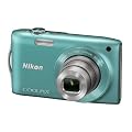 Nikon Coolpix S3300 Digitalkamera (16 Megapixel, 6-fach opt. Zoom, 6,7 cm (2,7 Zoll) Display, bildstabilisiert) gr�n