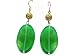 2 Inch Genuine Green Jade Earring Drops