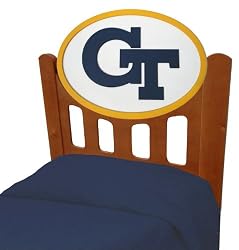 Georgia Tech - Stained Full Headboard