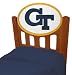 Georgia Tech Logo - Black Headboard (Full Size)