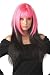 Razors Edge Pink Gothic Costume Wig - Great for many Contemporary Styles and Halloween Costumes Too!