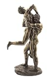 10.75 inch Greek Replica Figurine Hercules And Antaeus Display Decor