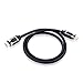 Cable Matters [Premium Certified] HDMI to HDMI Cable 3 ft (Premium HDMI Cable) with 4K HDR Support in Black