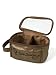 MIAMICA SMALL EMBROIDERED TAKE CHARGE METALLIC BRONZE CHARGER PHONE PDA IPOD LAPTOP CAMERA CELL MP3 ACCESSORY BATTERY CORD TRAVEL CASE TRENDY ORGANIZER ADAPTER CARRYING BAG