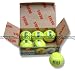 MRI Hard Tennis Balls for Cricket, Heavy, Yellow