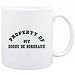 Mug White " PROPERTY OF MY Dogue de Bordeaux " Dogs