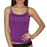 Womens Lingerie Basic Sexy Unpadded Wireless Bar Chemise Intimate Apparel - Purple