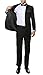 Ferrecci Paul Lorenzo Mens White & Black Regular Fit 2pc Tuxedos