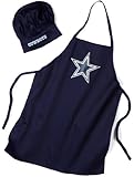 NFL Dallas Cowboys Chef Hat and Apron Set