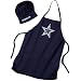 NFL Dallas Cowboys Chef Hat and Apron Set