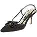 Beverly Feldman Women's Peyton Slingback,Black Suede,7 M US