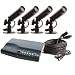 Tools & Hardware : Homeland Security 4821 Color Quad Security System with 4 Cameras
