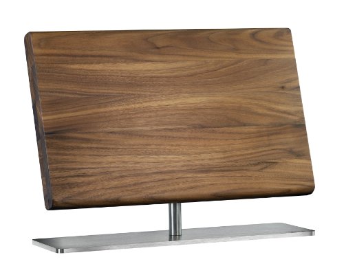 Solicut 909000 Magnet-Messerblock, Nussbaum massiv mit Edelstahlfu&szlig; Preisvergleich