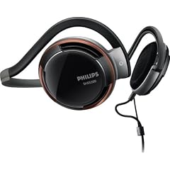 Philips SHS5200 Neckband-Kopfh�rer mit Bass Beat