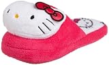 Hello Kitty Women's Super Plush Slipper, Hot Pink, Small (5-6)