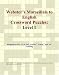 Book Webster's Marseillais to English Crossword Puzzles: Level 1