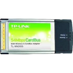 TP-Link TL-WN310G 54Mbps Wireless Card Bus Adapter