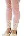 Waboats Winter Kids Girls Lace Flowers 2-6 Years Legging Pant 5 Pink