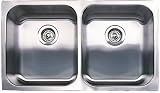 Blanco BL440316 BlancoSpex Undermount Equal Double Bowl, Satin