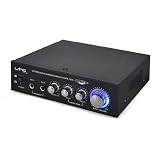 Ltc Hifi Karaoke Amplifier 200 Watts Black