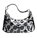 Coach Madison Op Art Hailey Convertible Shoulder Hobo Bag Purse 14291 Black Multi