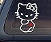 Hello Kitty Kiss My Ass with RED Lip Car Decal / Sticker