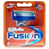 Gillette Fusion Manual Blades (4 Pack)