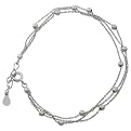 Sterling Silver Beaded Bracelet