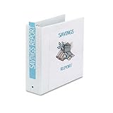 Avery® Economy Reference View Binder, 3in Capacity, White Knowing God: Walking through the Book of Books