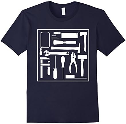 Men's Woodworking Tools T-Shirt Limited Edition Shirt 2XL Navy