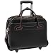 McKleinUSA Willowbrook Detachable Wheeled Ladies' Briefcase - Black