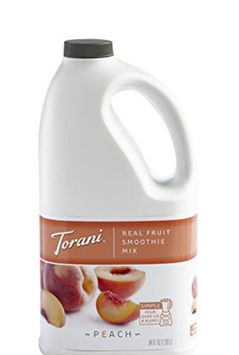 Torani Peach Real Fruit Smoothie Mix, 64 oz