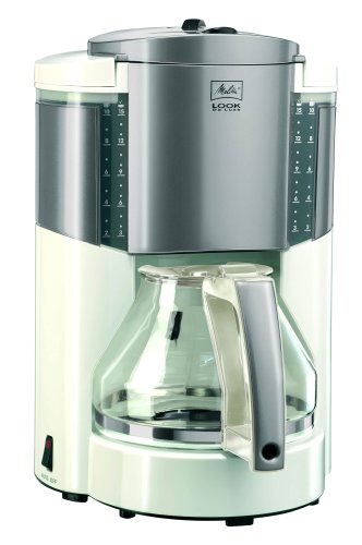 Melitta M 641-14 Kaffemaschine weiß / platin